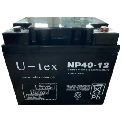 Аккумулятор U-tex 12В / 40 Ah