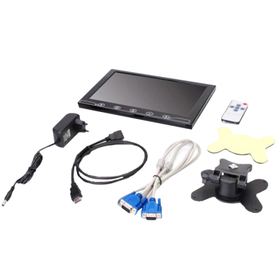 Автомобильный ЖК-монитор 10.1" (AV + VGA + HDMI + BNC)