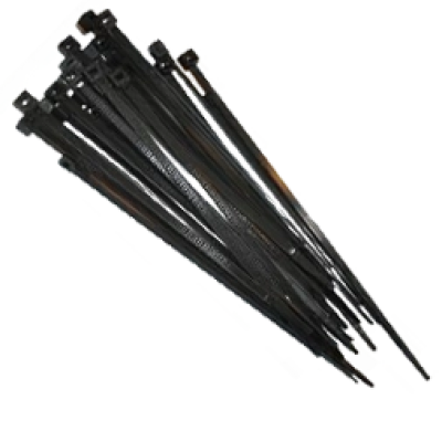 Хомут черный Courbi 370х4,8 (100шт)