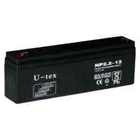 Аккумулятор U-tex 12В / 2,2 Ah