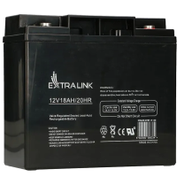 Аккумулятор Extralink AGM 12V 18 Ah