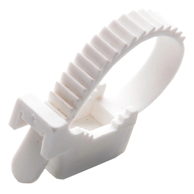 Крепление ремешковое белое 10х120 мм (нач. 50шт.) APRO KR-33W