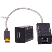 Удлинитель USB - RJ45 DTECH DT-5015