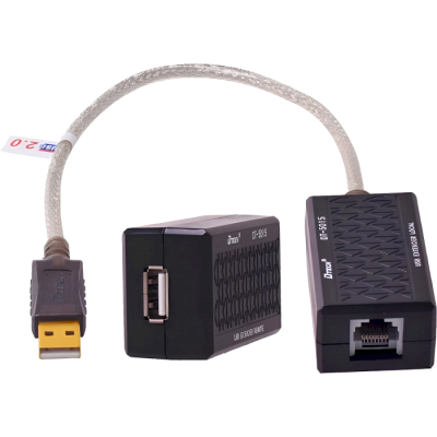 Удлинитель USB - RJ45 DTECH DT-5015
