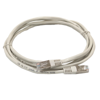 Патч-корд FTP, 0.5 м, кат. 5e, сірий Kingda PAFT4050