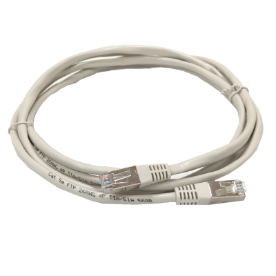 Патч-корд FTP, 0.5 м, кат. 5e, сірий Kingda PAFT4050