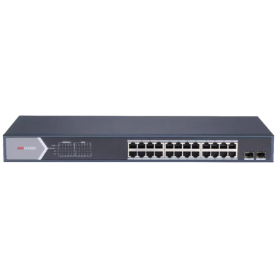Коммутатор 24 порта управляемый Hikvision DS-3E1526P-SI PoE