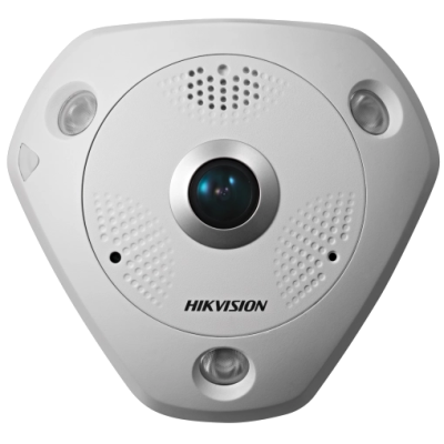 12 МП Fisheye с микрофоном Hikvision DS-2CD63C5G0E-IVS(B) (2мм)