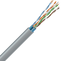 Кабель FTP медь внутренний ЗЗЦМ Cat. 6 F/UTP 4x2x23 AWG (К) (70910061) бух. 500м