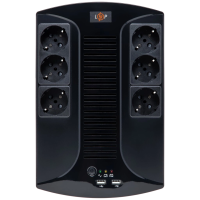 Источник бесперебойного питания Logicpower LP 650VA-6PS (455Вт)