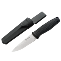 Нож черный с ножнами Ganzo G806-BK