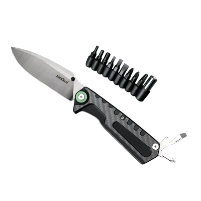 Многофункциональный нож 3 в 1 Xiaomi NexTool NE20021 Black (6945064210863)