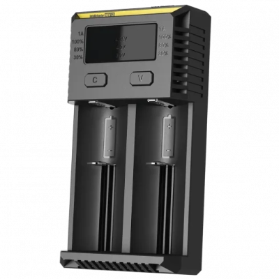 Зарядное устройство (2 канала) Nitecore Intellicharger NEW i2