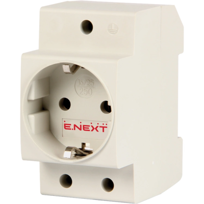 Розетка на DIN-рейку 230 В Enext e.socket.pro.din.tms