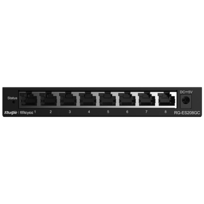 Коммутатор 8 портов управляемый Ruijie Reyee RG-ES208GC