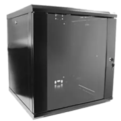 Шкаф коммутационный настенный 12U 600x450 разборный Hypernet WMNC-12U-FLAT- BLACK