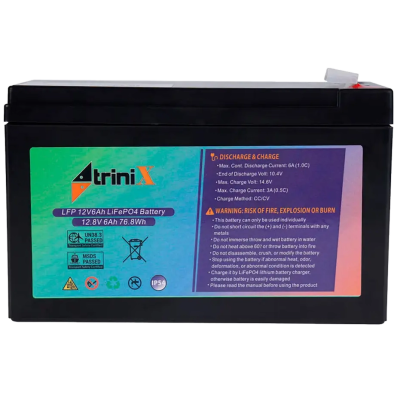 Аккумуляторная батарея TRINIX LFP 12V6Ah LiFePo4