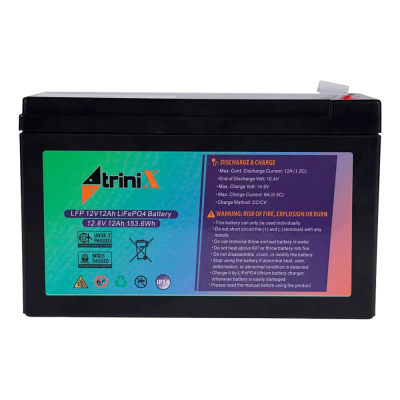 Аккумуляторная батарея TRINIX LFP 12V12Ah LiFePo4