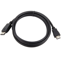 Кабель DisplayPort to HDMI 1.8m Cablexpert (CC-DP-HDMI-6)