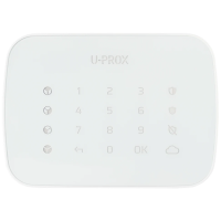 Беспроводная сенсорная клавиатура для четырех групп U-Prox Keypad G4 White