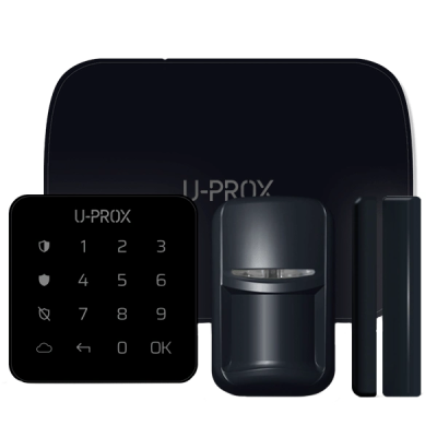Комплект беспроводной охранной сигнализации U-Prox MP kit Black