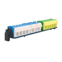 Держатель с клеммами Hager PE/N: 21xN+20xPE / 5xN+6xPE
