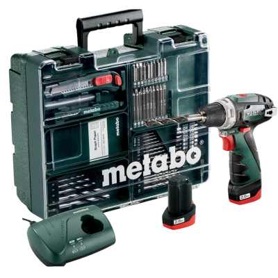Аккумуляторная дрель-шуруповерт Metabo PowerMaxx BS Basic Mobile Workshop