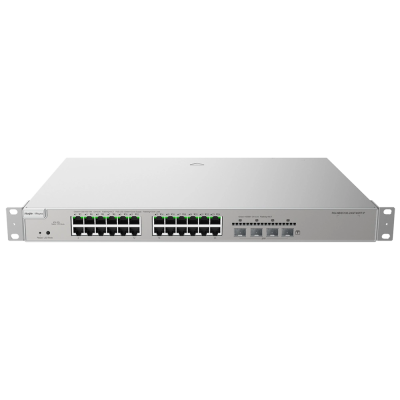 Коммутатор 24 порта управляемый Ruijie Reyee RG-NBS5100-24GT4SFP-P POE L3