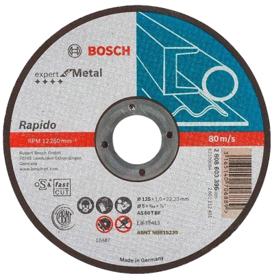 Круг отрезной Bosch 125х1 мм (2608603396)