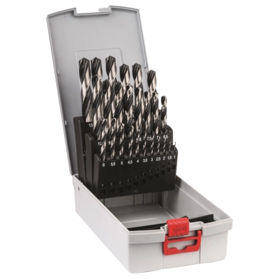 Набор сверл для металла Bosch HSS PointTeQ 25 штук (2608577352)