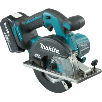 Аккумуляторная дисковая пила по металлу Makita DCS 551 RMJ