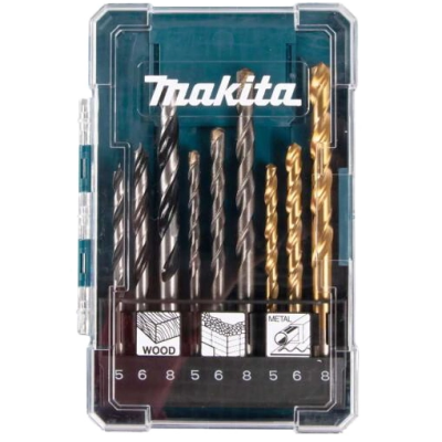 Комбинированный набор сверл 9 шт Makita (D-71962)