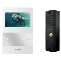 Комплект видеодомофона Slinex SQ-04M(White) + ML-16НR(Black) Комплект видеодомофона Slinex SQ-04M(White) + ML-16НR(Black)