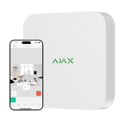 Видеорегистратор Ajax NVR (16ch) (8EU) white