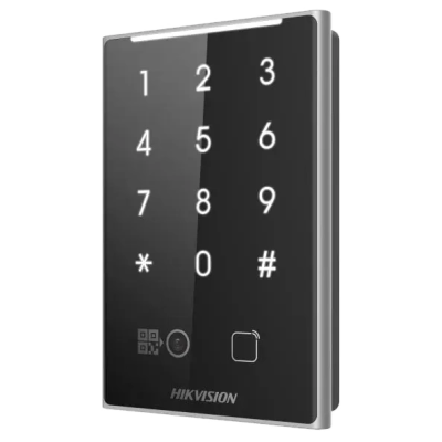 Считыватель Hikvision DS-K1109DKB-QR M1,DESfire,Felica IP65