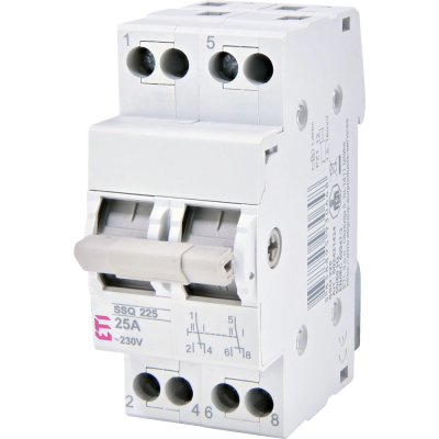 Переключатель нагрузки ЕТІ SSQ 240 "1-0-2", 2p 40A