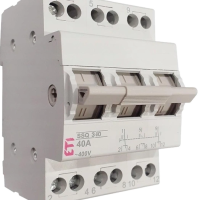 Переключатель нагрузки ЕТІ SSQ 340 "1-0-2", 3p 40A
