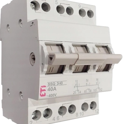 Переключатель нагрузки ЕТІ SSQ 340 "1-0-2", 3p 40A