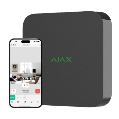 Видеорегистратор Ajax NVR (8ch) (8EU) black