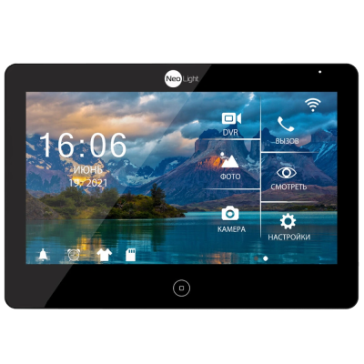 Видеодомофон NeoLight MEZZO HD WF Black