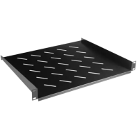 Полка консольная для напольного шкафа 350мм 1U Hypernet CS-350-1U-BLACK