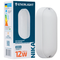 Светильник светодиодный 12Вт 5000К IP65 ENERLIGHT NIKA