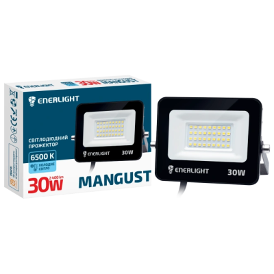 Прожектор светодиодный 30Вт 6500K ENERLIGHT MANGUST