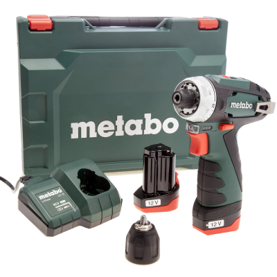 Аккумуляторная дрель-шуруповерт Metabo PowerMaxx BS Basic (600984500)