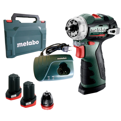 Аккумуляторная бесщеточная дрель-шуруповерт Metabo PowerMaxx BS BL Q (601749500)
