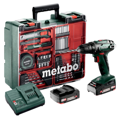 Аккумуляторная дрель-шуруповерт Metabo BS 18 Mobile Workshop (602207880)