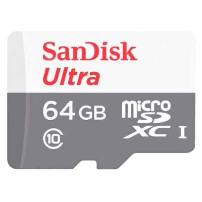 Карта памяти SanDisk Ultra microSDXC 64GB 100MB/s Class 10 UHS-I