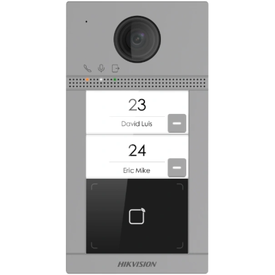 Вызывная панель Hikvision DS-KV8213-WME1(C)/Flush Wi-Fi IP65, IK08