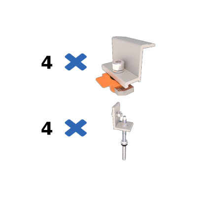 Комплект креплений Kripter MetalTile I к металлочерепице