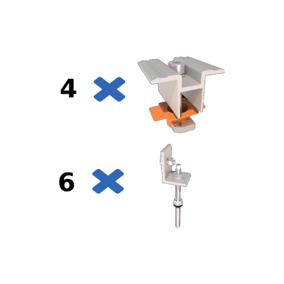 Комплект креплений к металлочерепице MetalTile IV